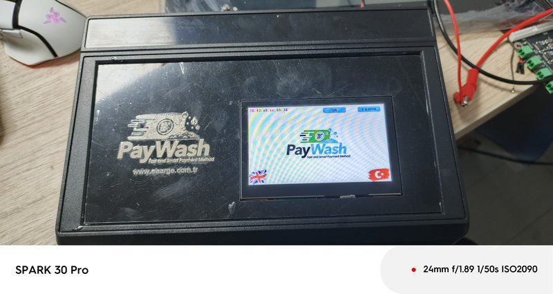 PayWash QR Odeme Sistemi